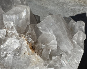 Quartz Crystal + Calcite + Limestone Metamorphosis Crystal Skull