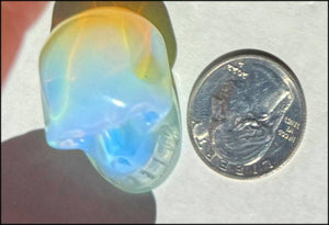 Small OPALITE Crystal Skull - Remove blocks, Promote Emotional strength