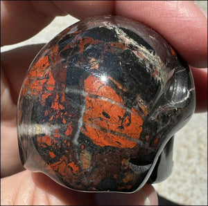 Brecciated Jasper CRYSTAL SKULL - Use with Dowsing, Animal Communication