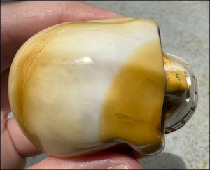 Vibrant Lg. MOOKAITE Crystal Skull with Dendritic inclusions - with Synergy 12+ years