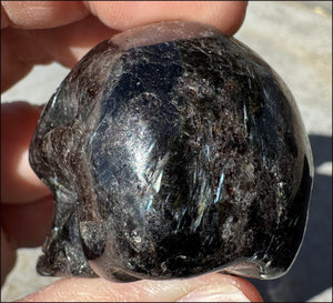 Russian ASTROPHYLLITE Crystal Skull - Release old patterns - with Synergy 10+ years