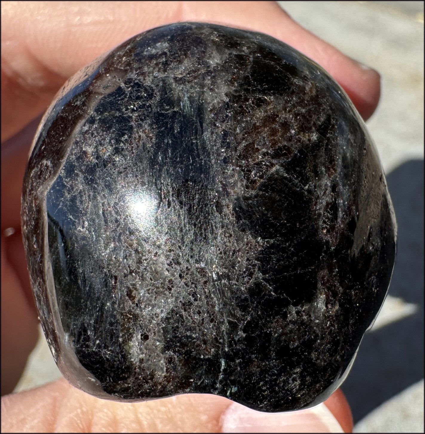 Russian ASTROPHYLLITE Crystal Skull - Release old patterns - with Synergy 10+ years