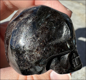 Russian ASTROPHYLLITE Crystal Skull - Release old patterns - with Synergy 10+ years
