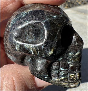 Russian ASTROPHYLLITE Crystal Skull - Release old patterns - with Synergy 10+ years