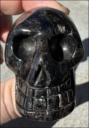 Russian ASTROPHYLLITE Crystal Skull - Release old patterns - with Synergy 10+ years