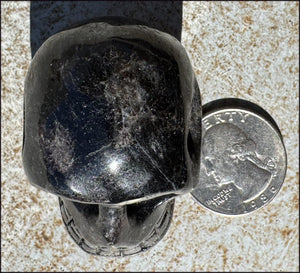 Russian ASTROPHYLLITE Crystal Skull - Release old patterns - with Synergy 10+ years