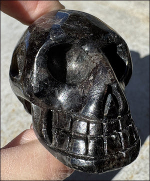 Russian ASTROPHYLLITE Crystal Skull - Release old patterns - with Synergy 10+ years