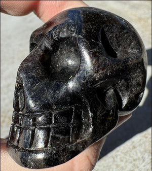 Russian ASTROPHYLLITE Crystal Skull - Release old patterns - with Synergy 10+ years
