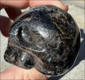 Russian ASTROPHYLLITE Crystal Skull - Release old patterns - with Synergy 10+ years