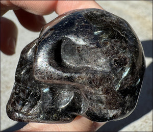 Russian ASTROPHYLLITE Crystal Skull - Release old patterns - with Synergy 10+ years