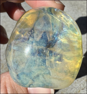Golden "Andara" Obsidian CRYSTAL SKULL - Self-Healing, Balance Chakras