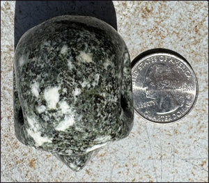 ~NEW~ Preseli Bluestone CRYSTAL SKULL - AKA Stonehenge Stone - Dream work!