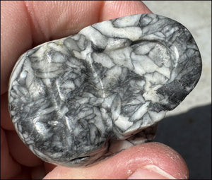 Pinolith Crystal Skull - AKA Pinolite - Calming, Support creativity