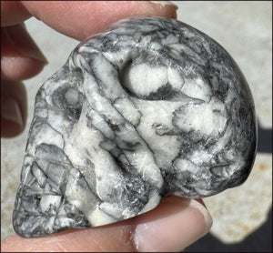 Pinolith Crystal Skull - AKA Pinolite - Calming, Support creativity