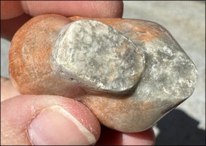Orange Feldspar SIDHE / FAE / FAIRY Crystal Skull - 2nd Chakra, Balance