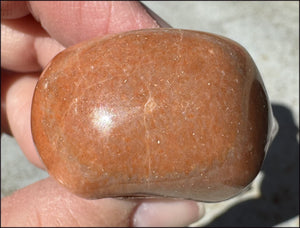 Orange Feldspar SIDHE / FAE / FAIRY Crystal Skull - 2nd Chakra, Balance