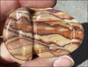 RED Picture Rock Jasper CRYSTAL SKULL - Stimulate positive energy flow