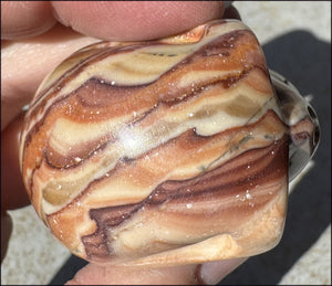 RED Picture Rock Jasper CRYSTAL SKULL - Stimulate positive energy flow