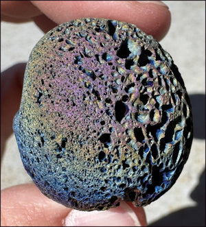 ~NEW~ Titanium Flame LAVA Crystal Skull - Support working thru emotional trauma