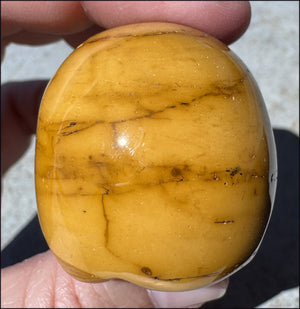 Vibrant Golden Yellow MOOKAITE Crystal Skull - Joy! - with Synergy 12+ years