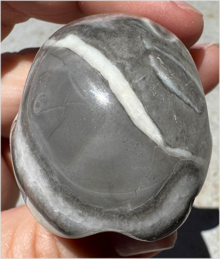 ~Gorgeous!~ Sea Shell Jasper CRYSTAL SKULL - Actualization, Energetic Cleansing
