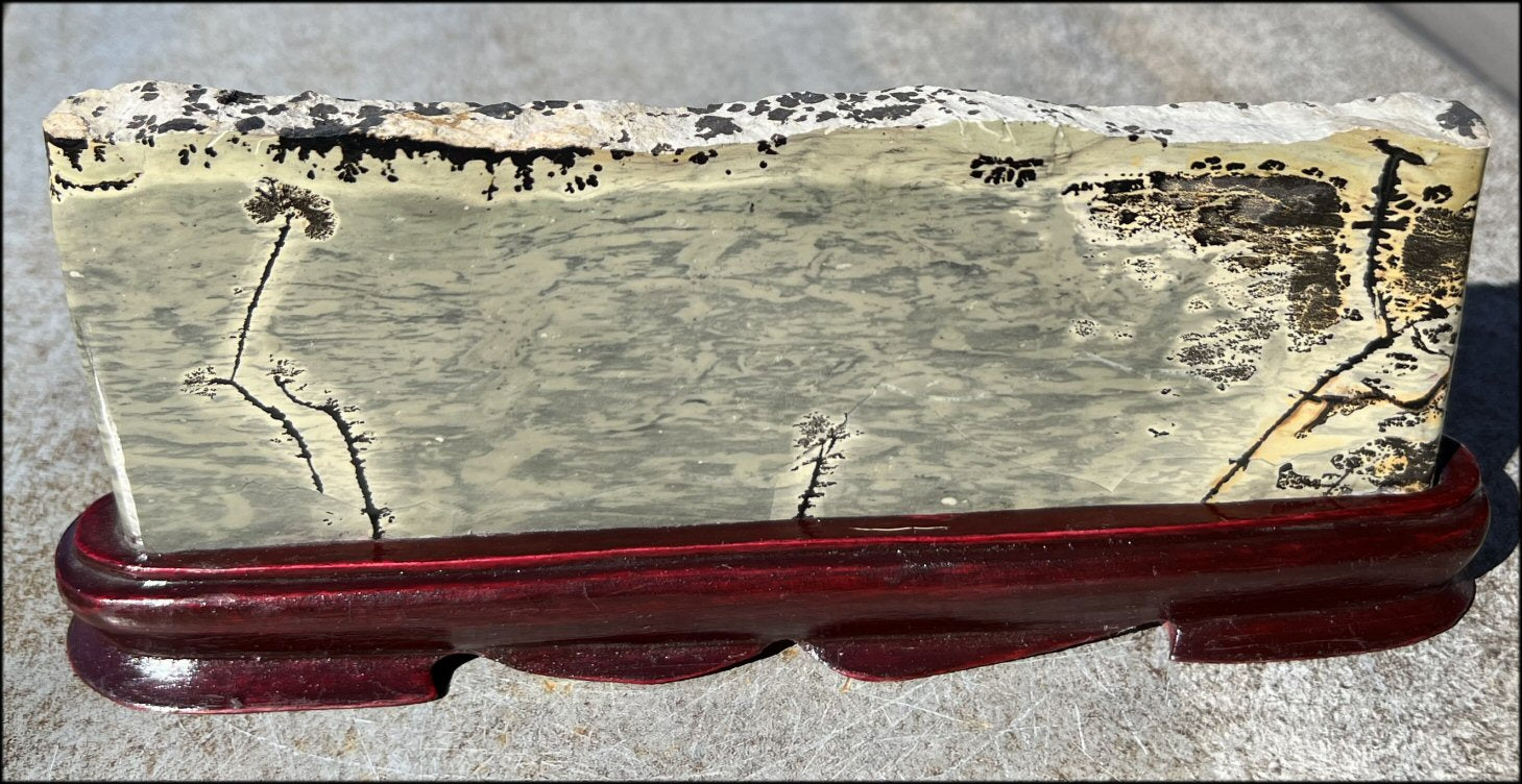 Rectangle Picture Jasper Scholar Stone Rectangle Picture Jasper Scholar Stone