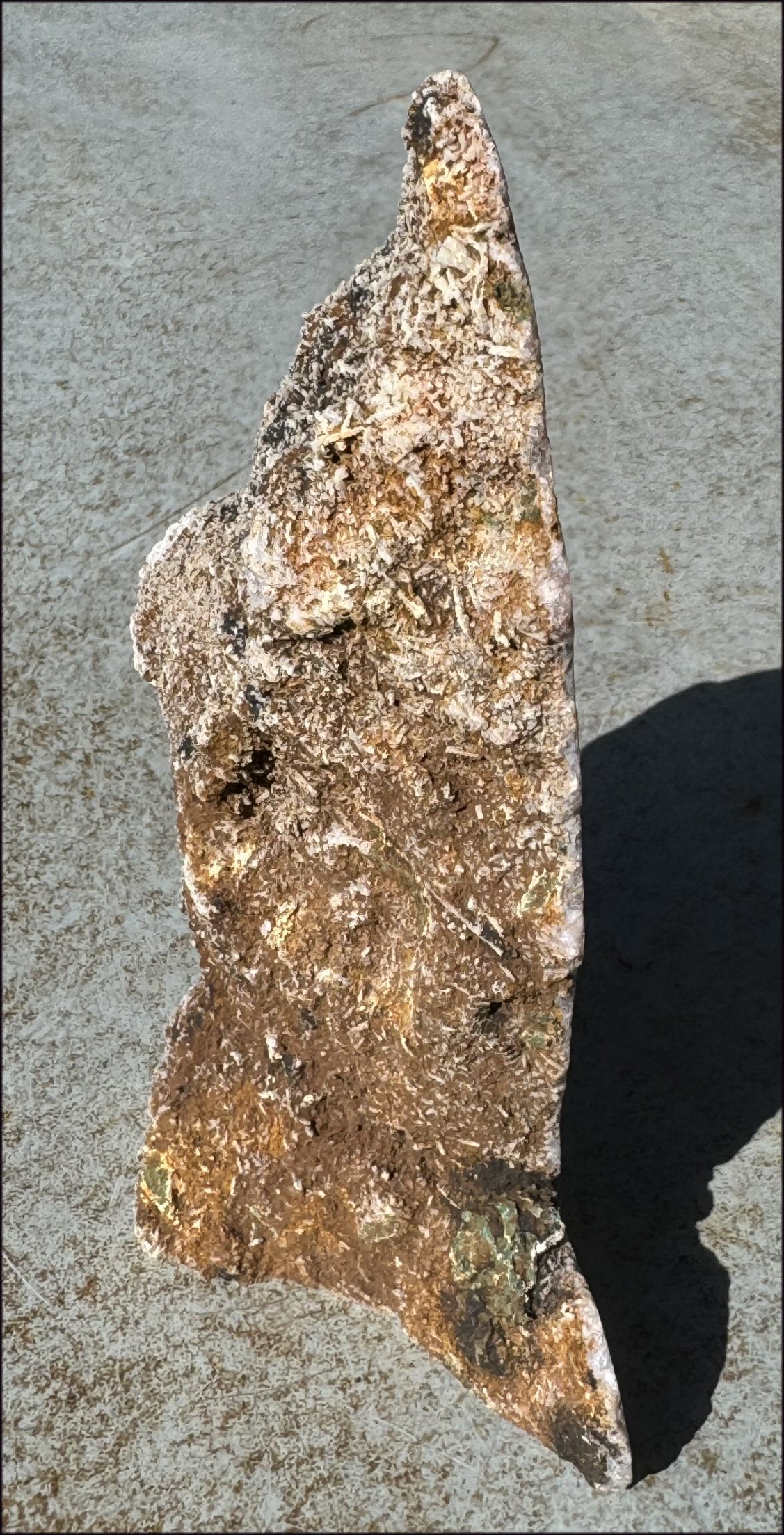 Pink Amethyst Standing Stone with Cute Spots! - Heart Chakra work, Relieve Stress+Anxiety