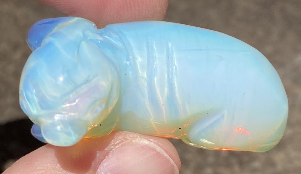Opalite SEAL Totem - Listen to your inner voice