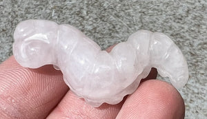 Rose Quartz CATERPILLAR Totem - Metamorphosis, Unconditional Love