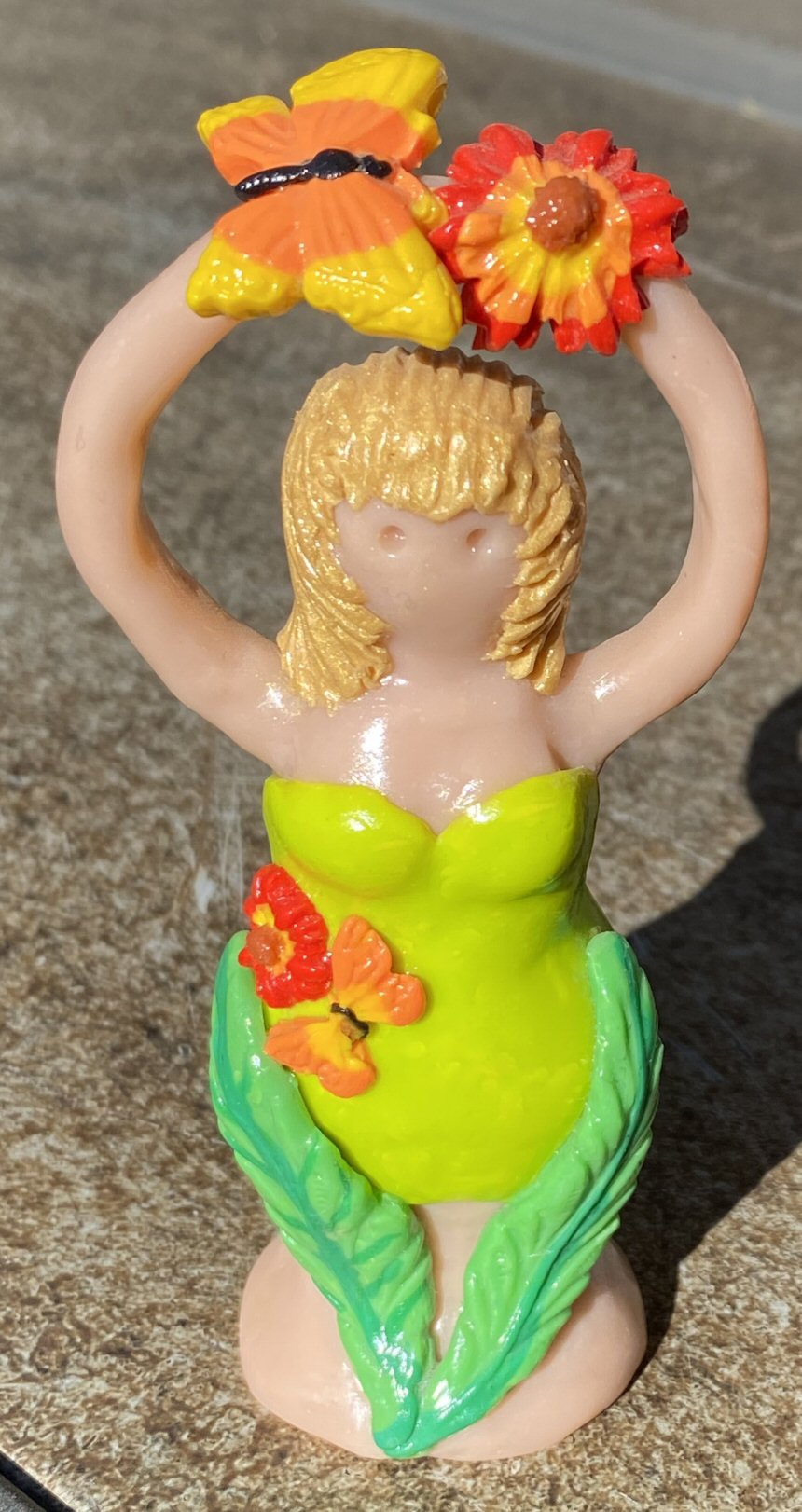 Handcrafted GODDESS OF SUMMER Statue - Vitality, Growth