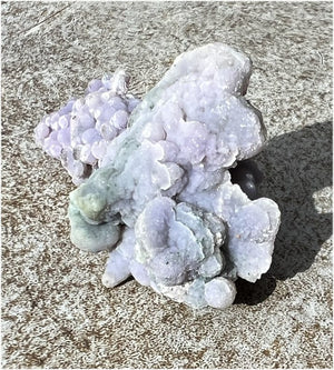 Fabulous Grape Chalcedony Crystal Cluster - 3rd Eye Chakra, Intuition