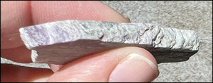 60ct Polished Kammererite Slice - Boost self-esteem, Appreciate life's beauty