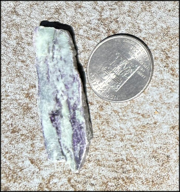 60ct Polished Kammererite Slice - Boost self-esteem, Appreciate life's beauty