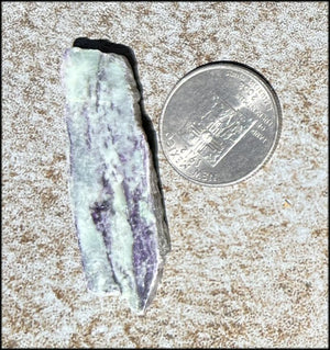 60ct Polished Kammererite Slice - Boost self-esteem, Appreciate life's beauty