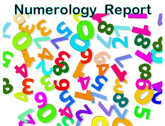Athena Numerology Report - via email