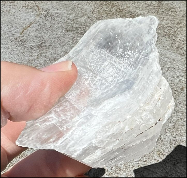 Optical SELENITE Specimen - Clarity, Problem solving