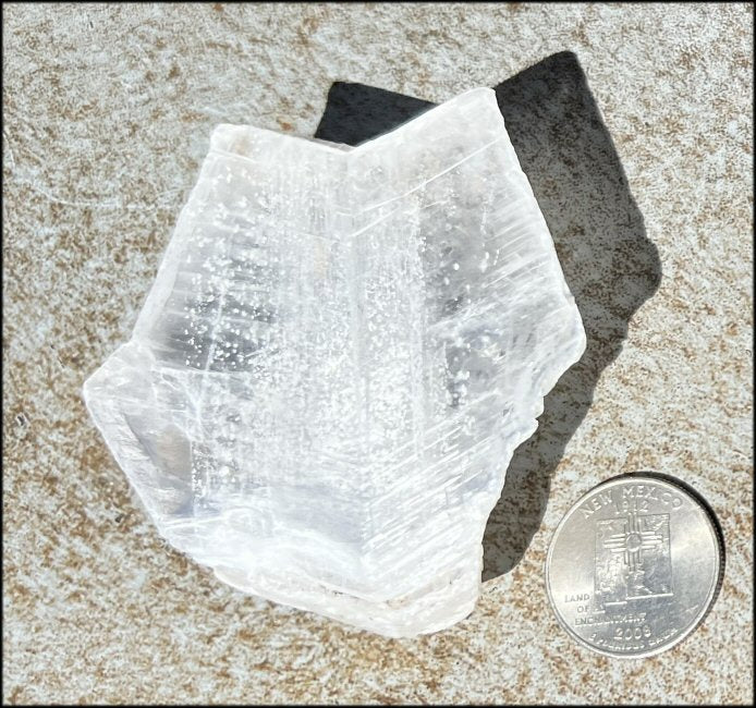 Optical SELENITE Specimen - Clarity, Problem solving