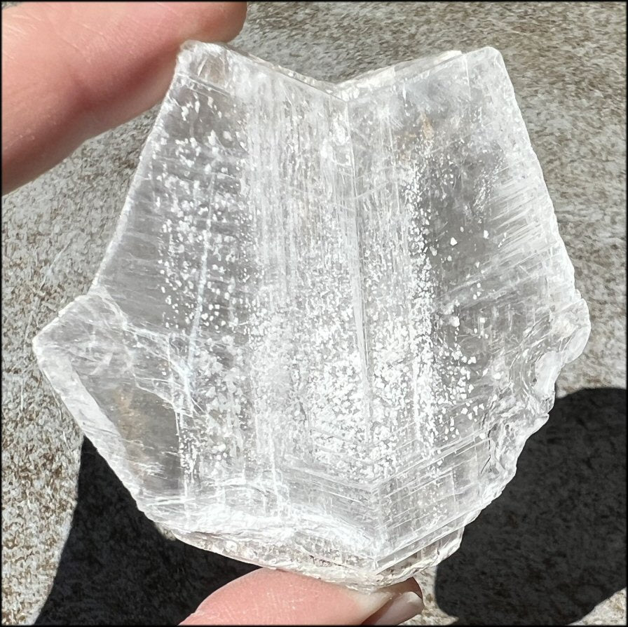 Optical SELENITE Specimen - Clarity, Problem solving