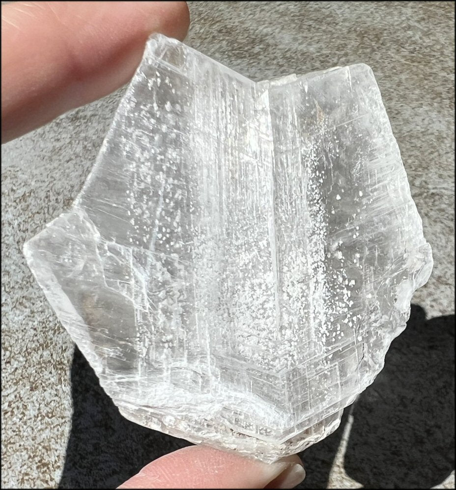 Optical SELENITE Specimen - Clarity, Problem solving