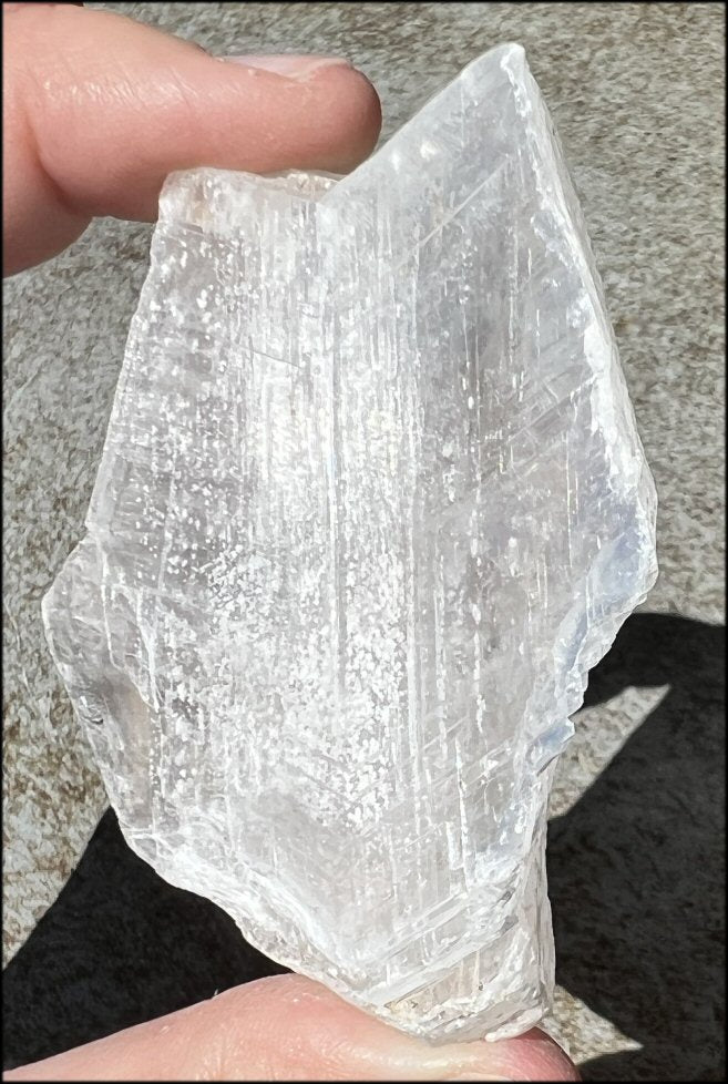 Optical SELENITE Specimen - Clarity, Problem solving