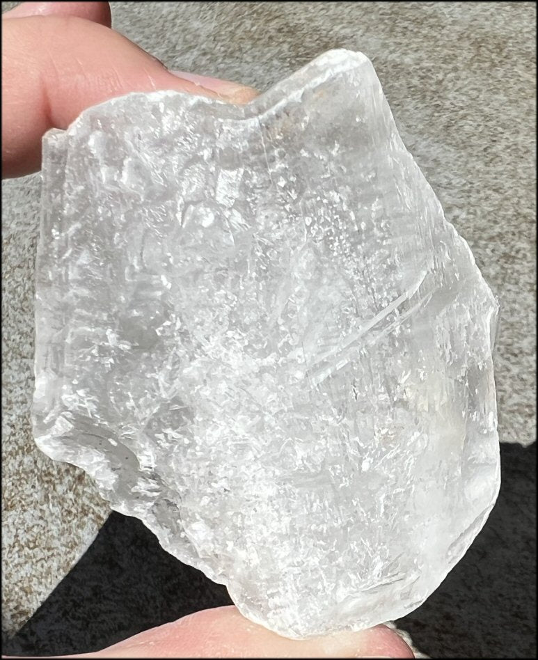 Optical SELENITE Specimen - Clarity, Problem solving