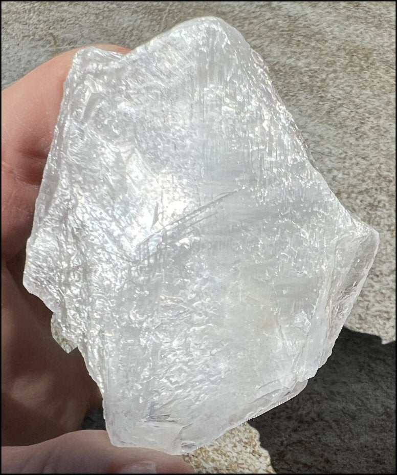 Optical SELENITE Specimen - Clarity, Problem solving