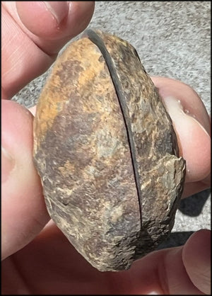Moroccan Septarian Nodule Pair - Communication with Mother Earth