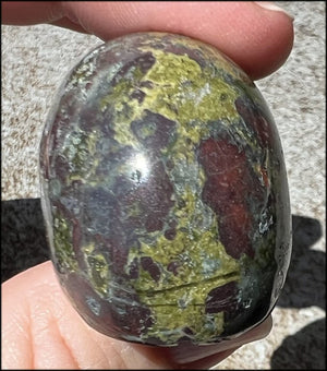 Dragon's Blood Jasper CRYSTAL SKULL - Enhance emotional + Spiritual Growth