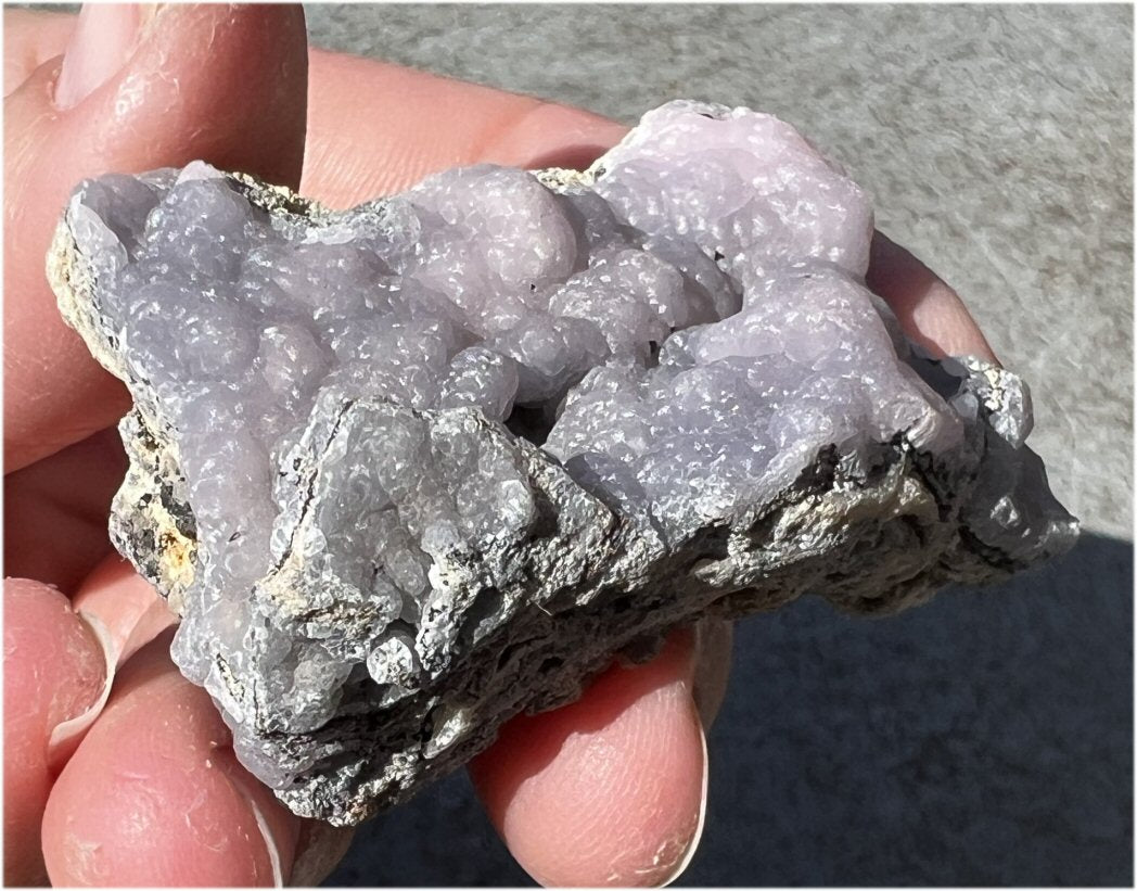 Purple SMITHSONITE Crystal Specimen - A stone of positive outcomes!
