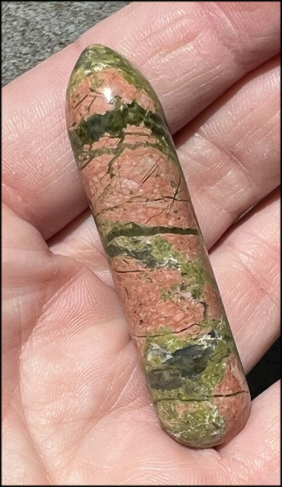 UNAKITE Crystal Mini-Wand - Self-Growth, Connect with Mother Earth