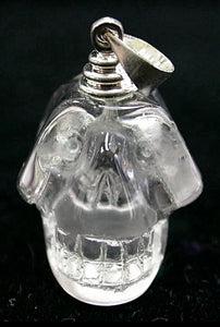 ~"A" Quality~ Himalayan Quartz Faceted Crystal Skull PENDANT or Pendulum